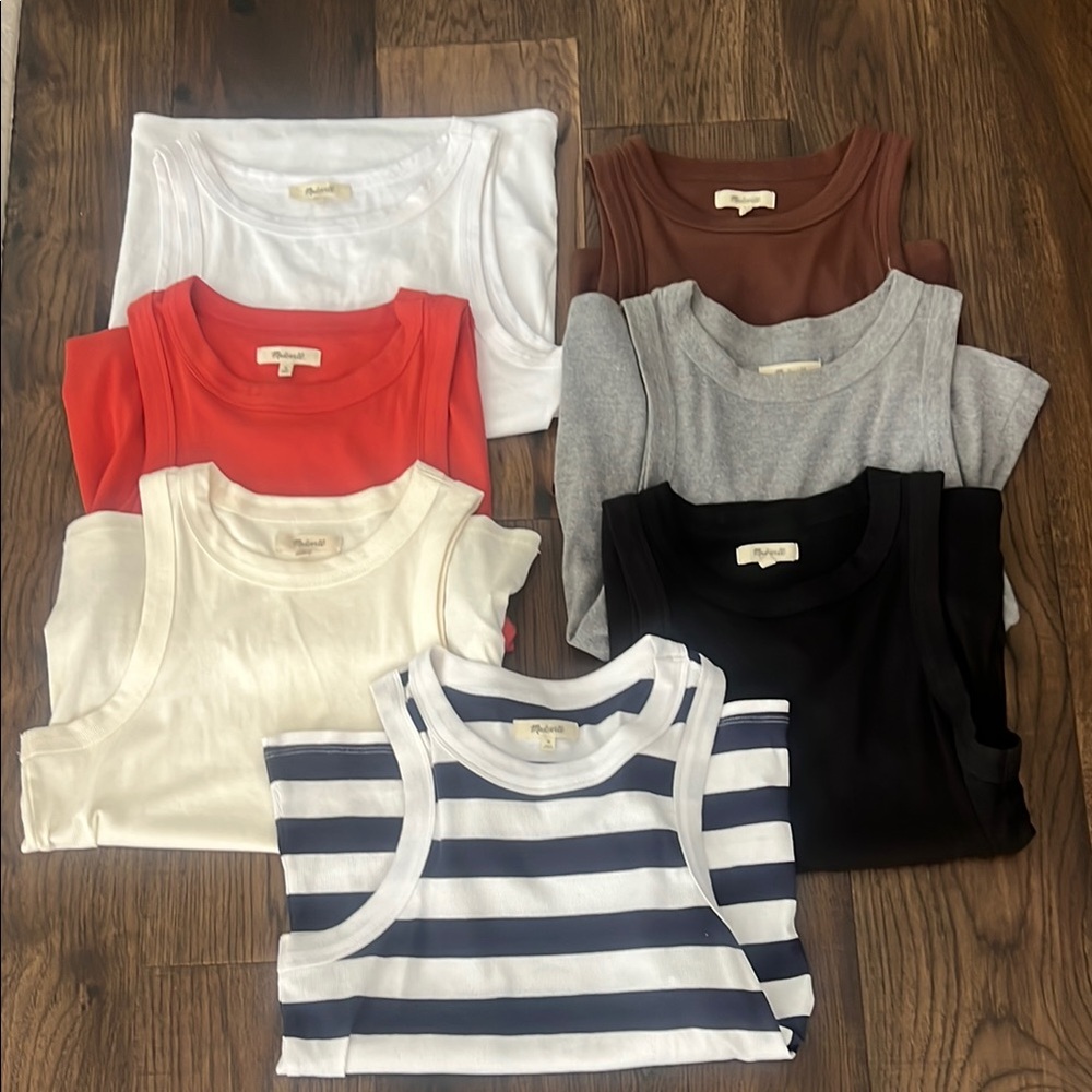 Madewell brightside tanks